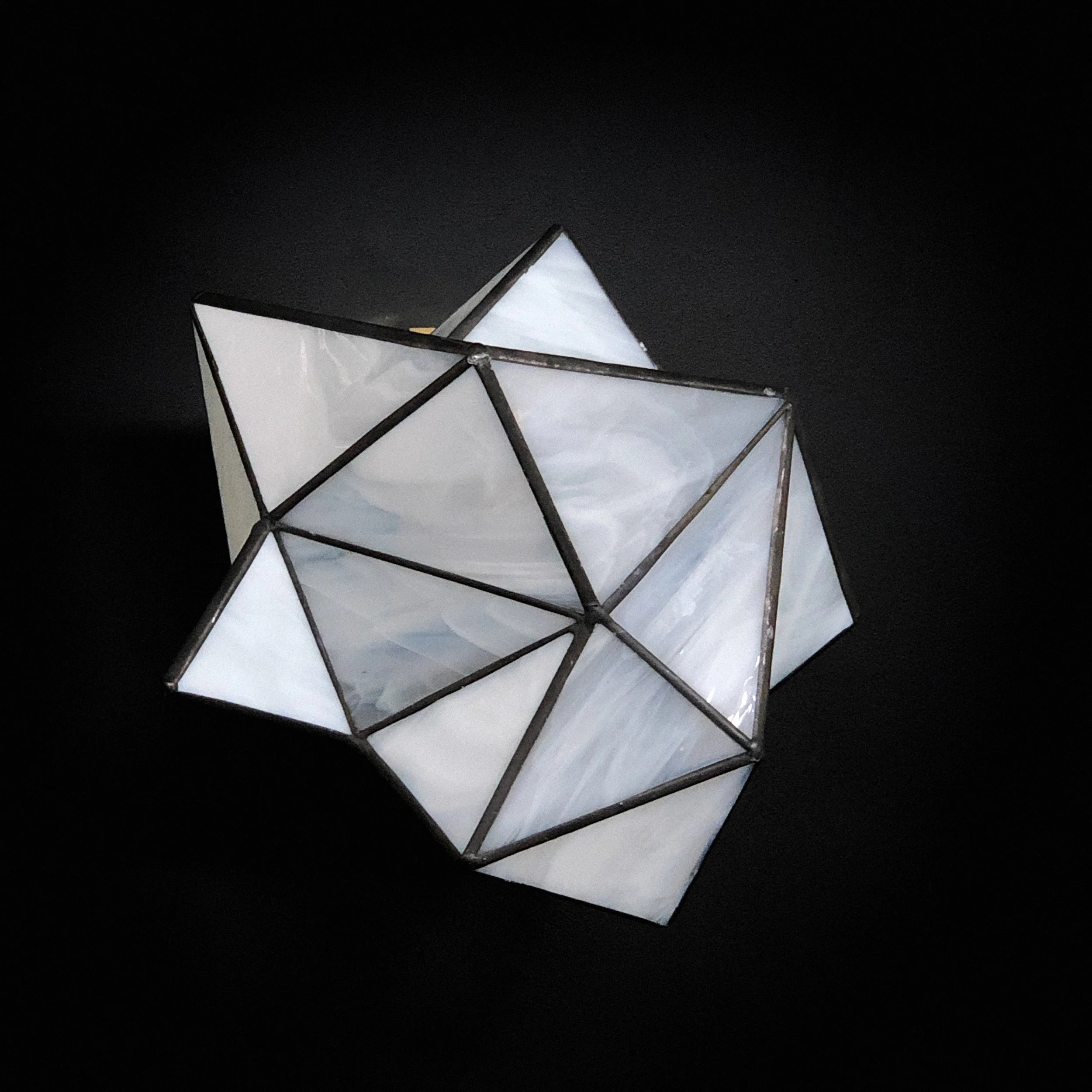 Geo Glass Cubic Sconce — Jason Koharik